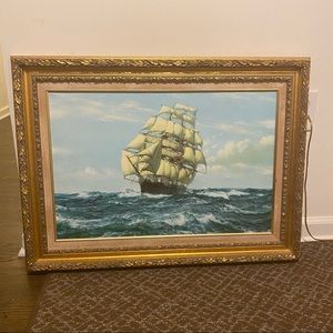 30’ x 22’ vintage painting